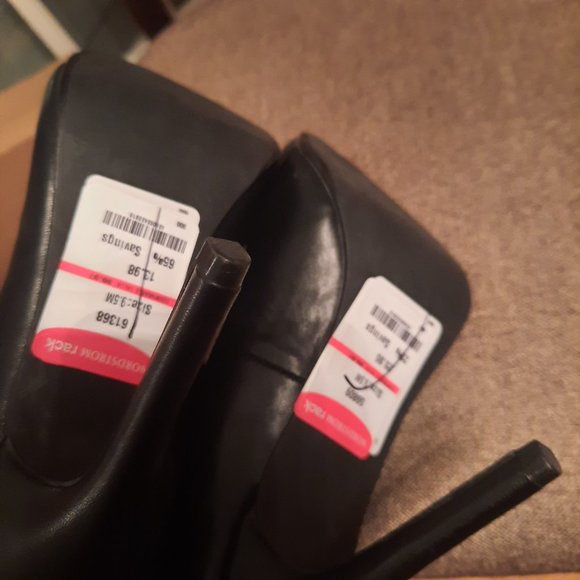 Abound Black Heel shoes size 9.5 - Picture 7 of 7